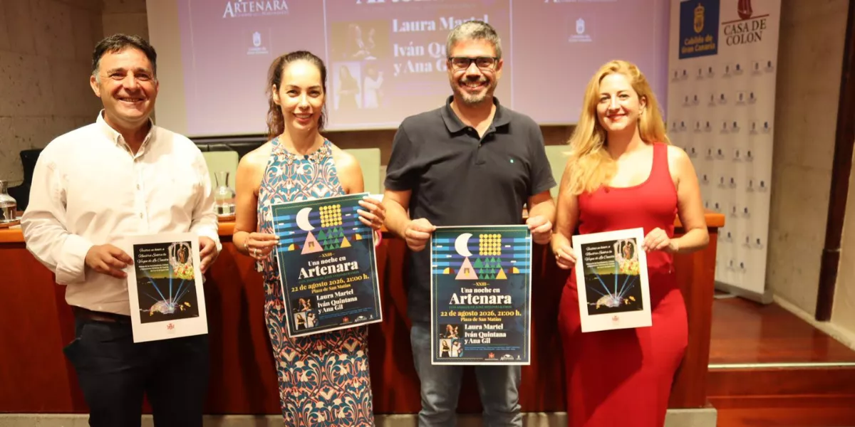 Presentación de 'Una noche en Artenara' / CEDIDA