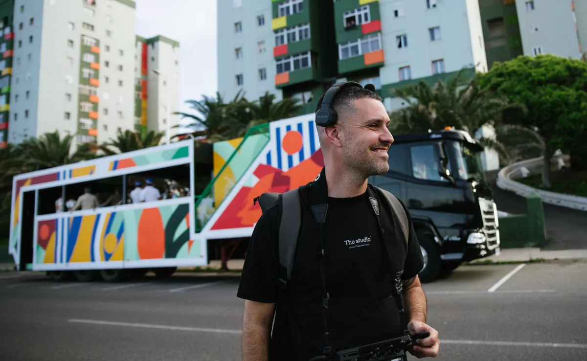 Javier Viera, director creativo, ha planteado un espacio abierto para responder a la pregunta sobre qué Canarias queremos en un futuro / CEDIDA