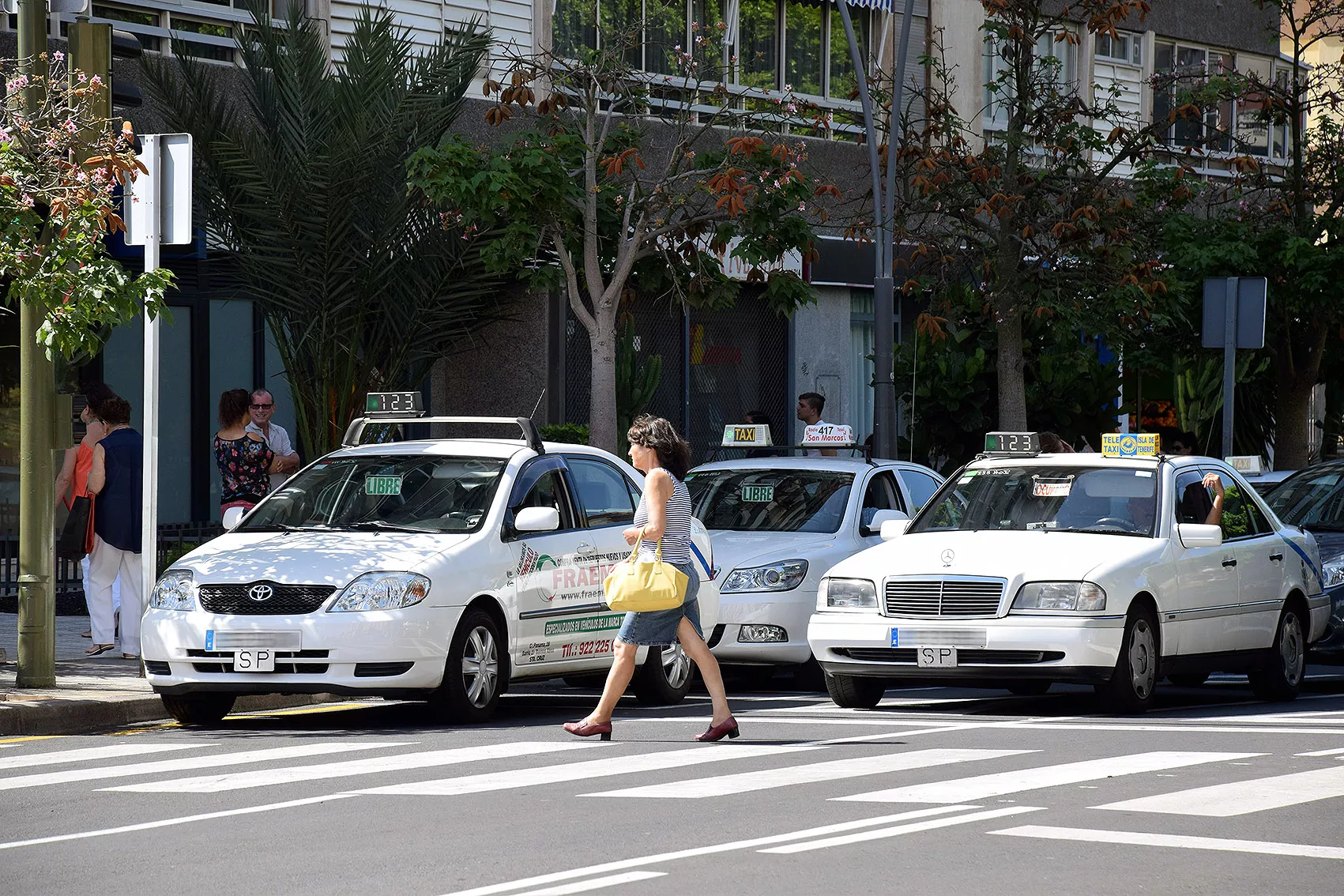 Taxis en Santa Cruz de Tenerife. / AYUNTAMIENTO DE SANTA CRUZ DE TENERIFE