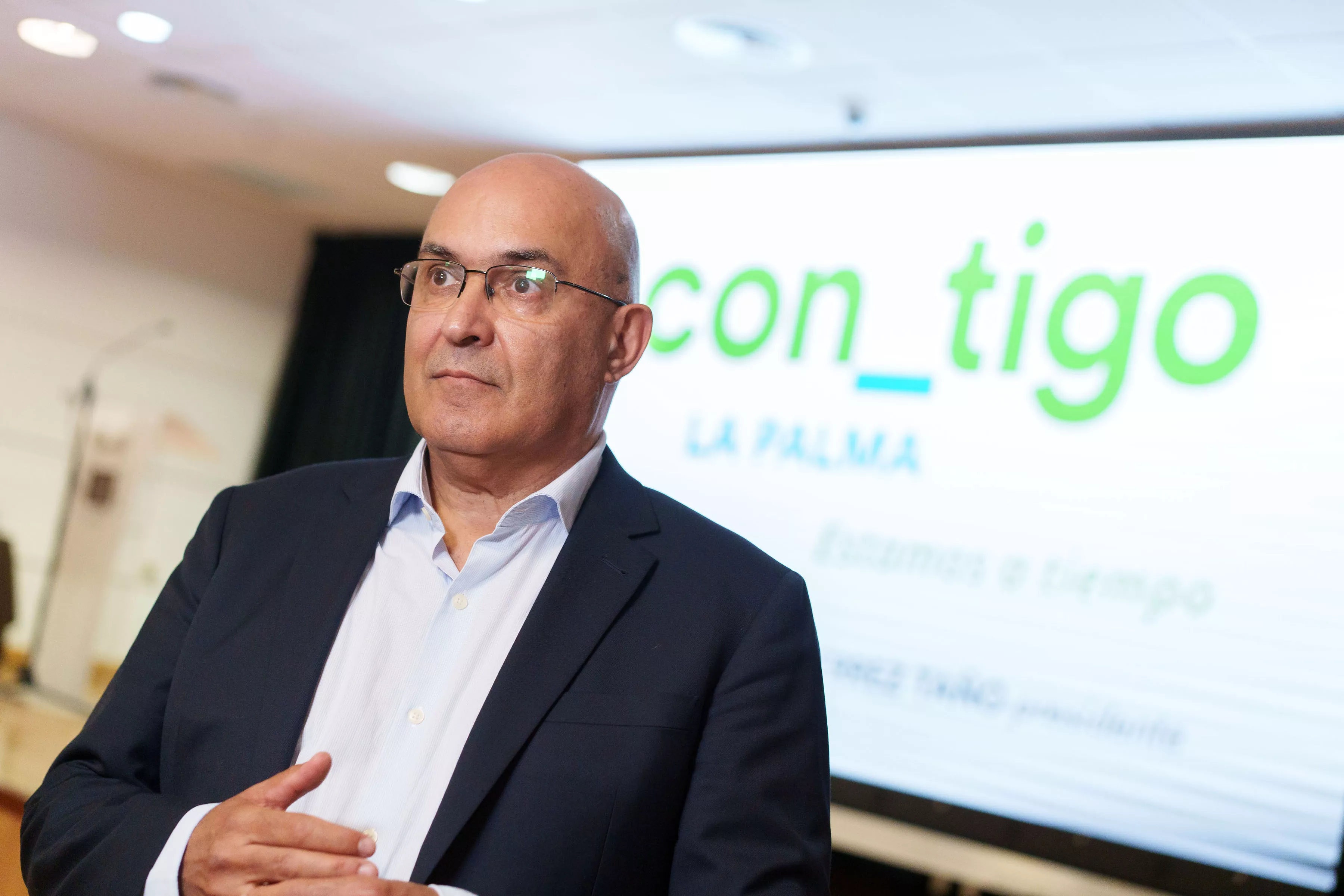 Javier Gutiérrez Taño, líder de Contigo La Palma. / CONTIGO LA PALMA