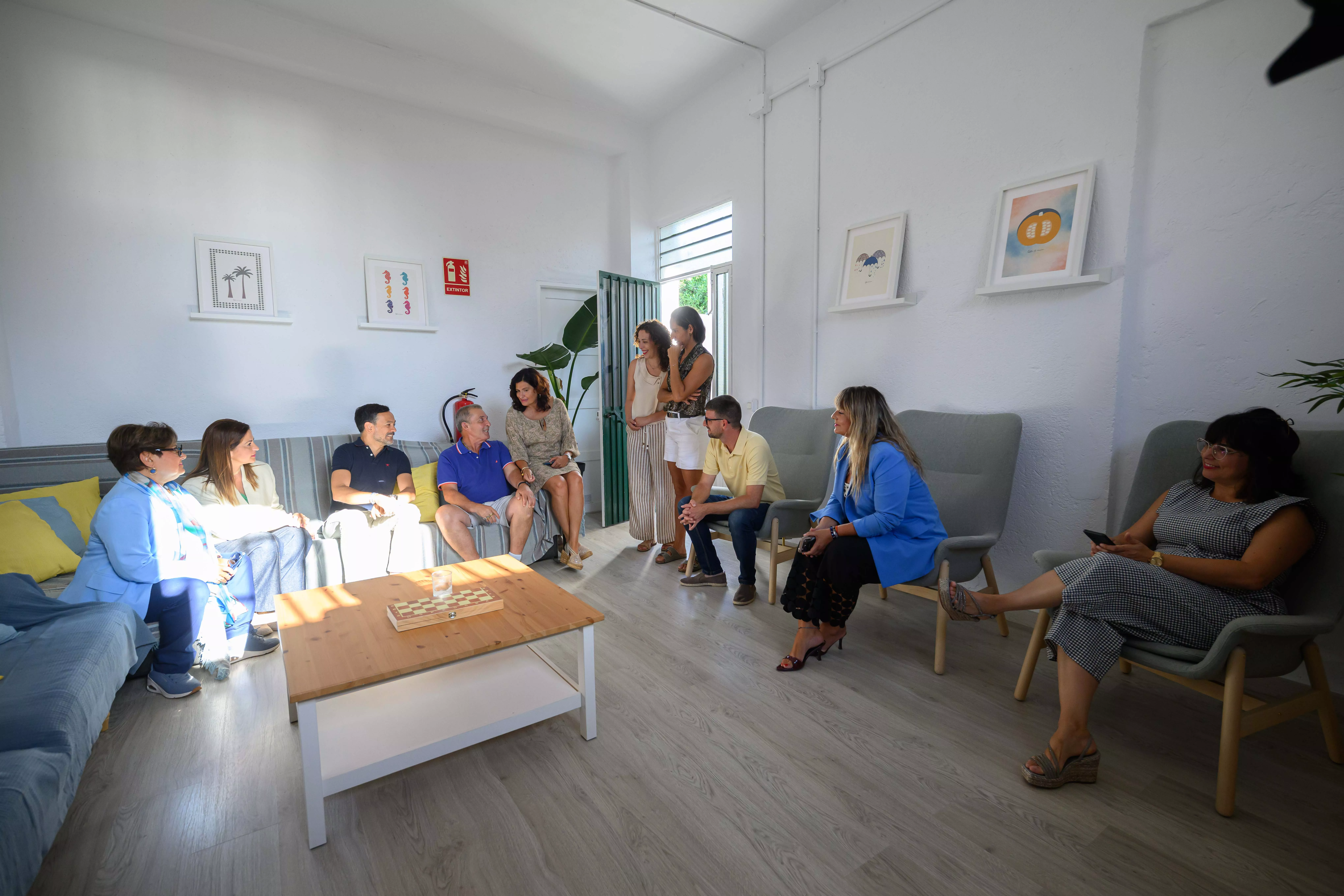 Visita al Hogar Funcional de Güímar. / CEDIDA