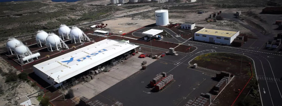 El Cabildo de Tenerife legaliza la megaplanta de combustibles de DISA en Granadilla sin obligarla a producir hidrógeno verde./ Imagen de DISA