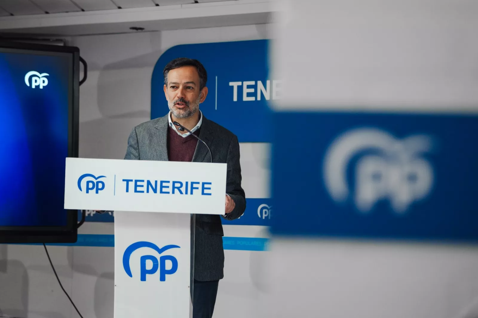 El presidente del PP en Tenerife, Lope Afonso. / CEDIDA