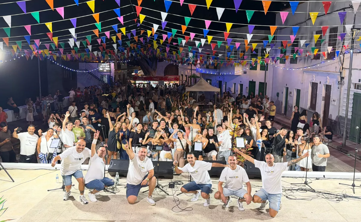 Concierto en las fiestas de Taganana de 2026./ FIESTAS TAGANANA