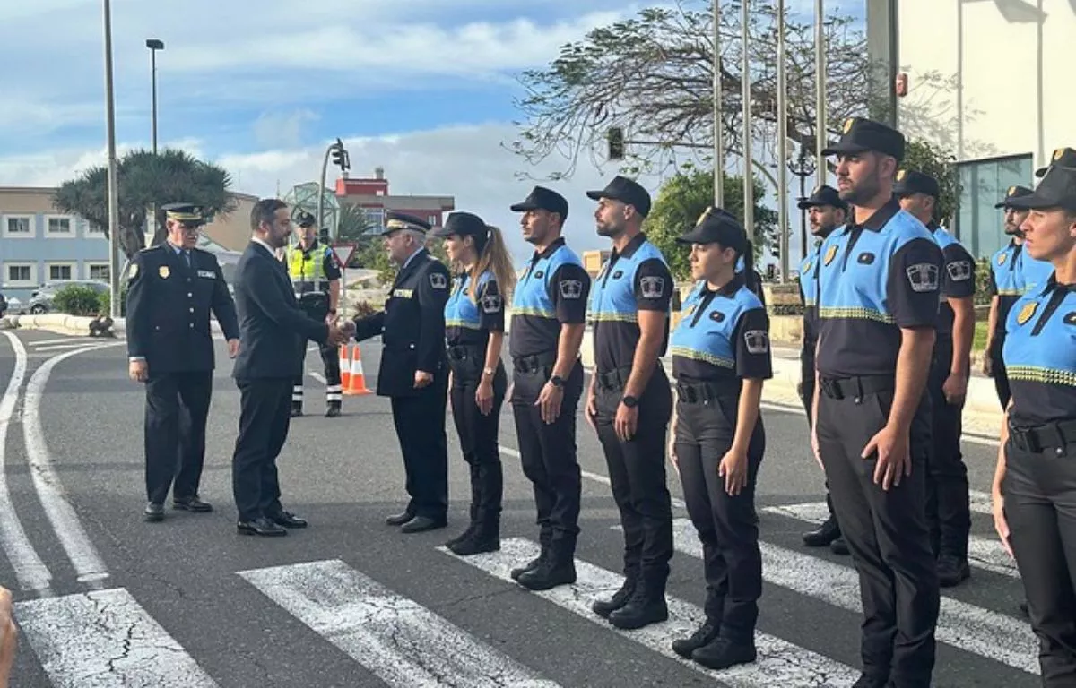 Telde nombra funcionarios de carrera a 32 agentes de la Policía Local tras 5 años. AYUNTAMIENTO DE TELDE