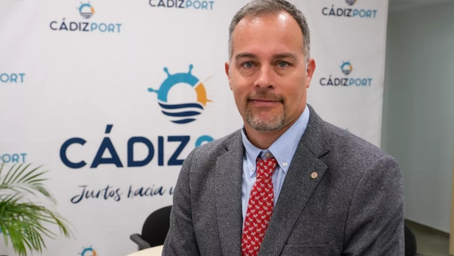 El presidente de la Asociación para la Promoción del Puerto de la Bahía de Cádiz (Cádiz-Port), Daniel Macpherson. / AH El presidente de la Asociación para la Promoción del Puerto de la Bahía de Cádiz (Cádiz-Port), Daniel Macpherson. / AH