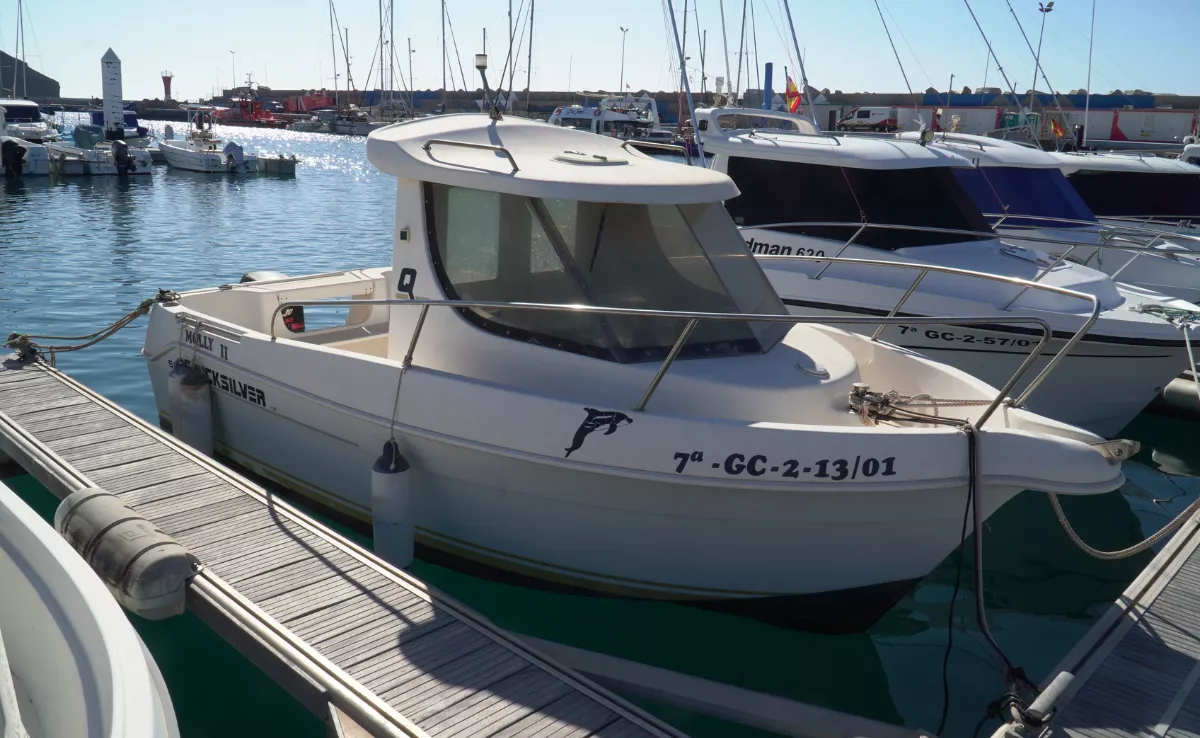 Imagen de una de las embarcaciones en subasta / PUERTOS DE CANARIAS