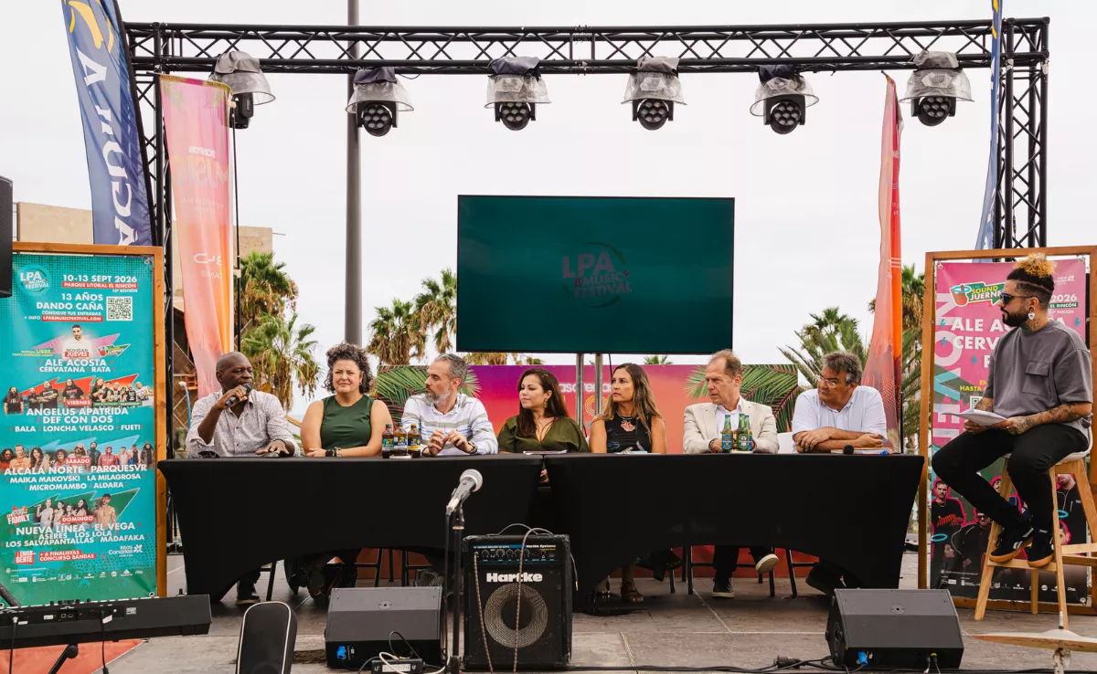 Rueda de prensa sobre la nueva edición de LPA BMusic Festival / CEDIDA