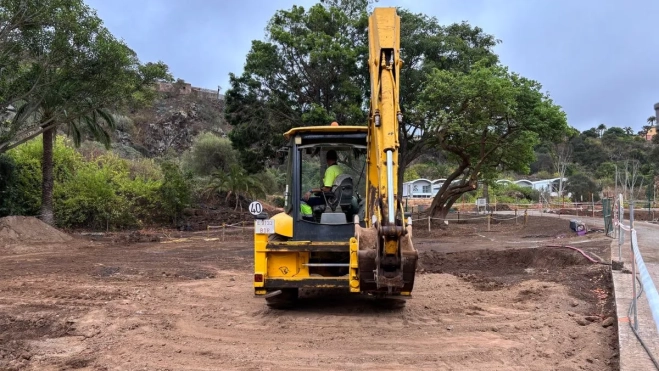 Nueva zona de viveros en el Jardín Canario. AH Nueva zona de viveros en el Jardín Canario. AH