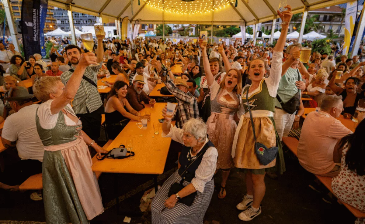 Imagen de una antigua edición del Oktoberfest en Puerto de la Cruz / OKTOBERFEST