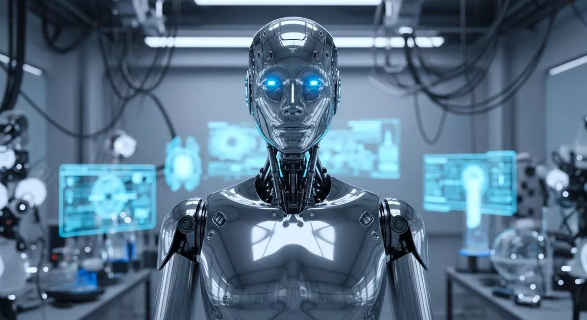 Desarrollo de un robot en un laboratorio. / FOTO DE 123RF AYALA 127 SERVIMEDIA