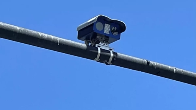 Imagen de una cámara de control en la Zona de Bajas Emisiones de Valencia / EFE Imagen de una cámara de control en la Zona de Bajas Emisiones de Valencia / EFE