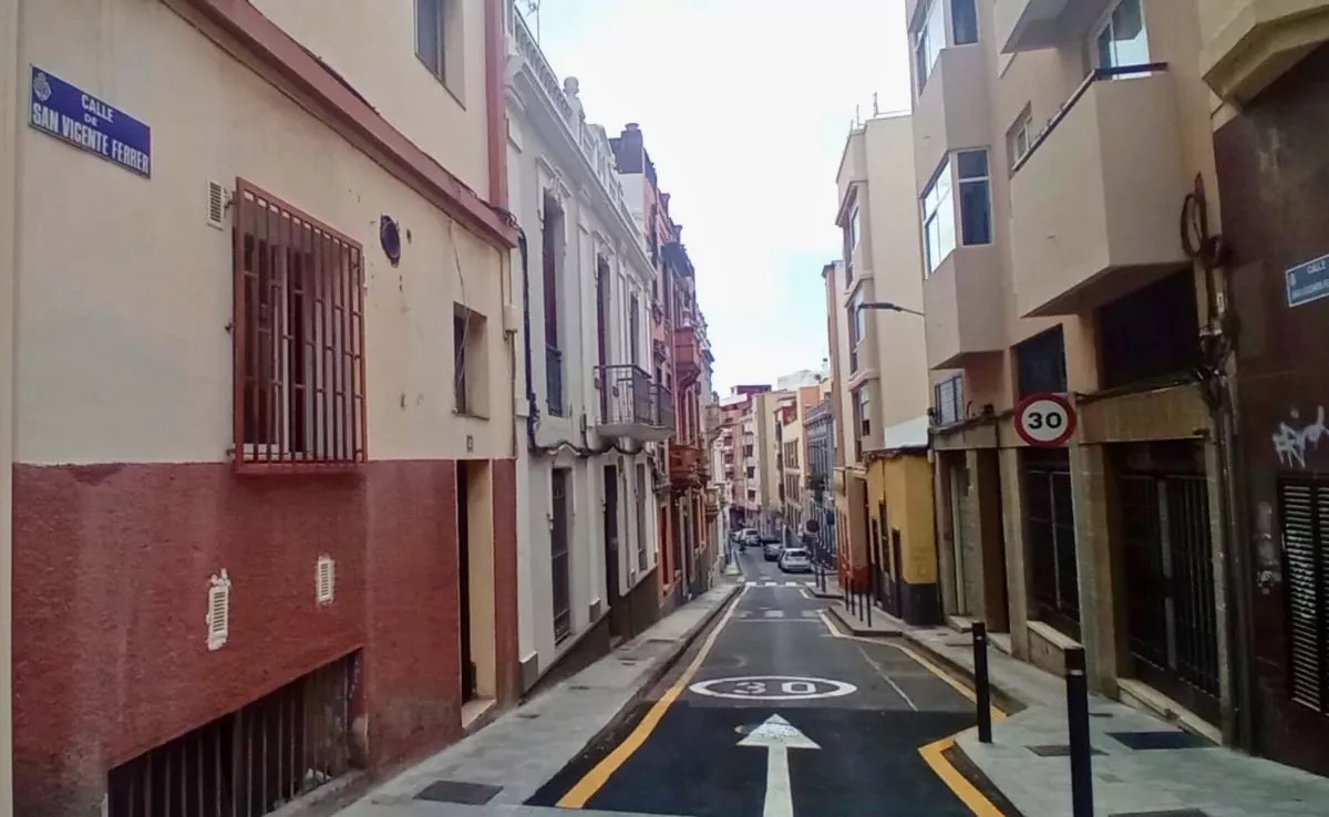 Calle San Vicente Ferrer en El Toscal |AH