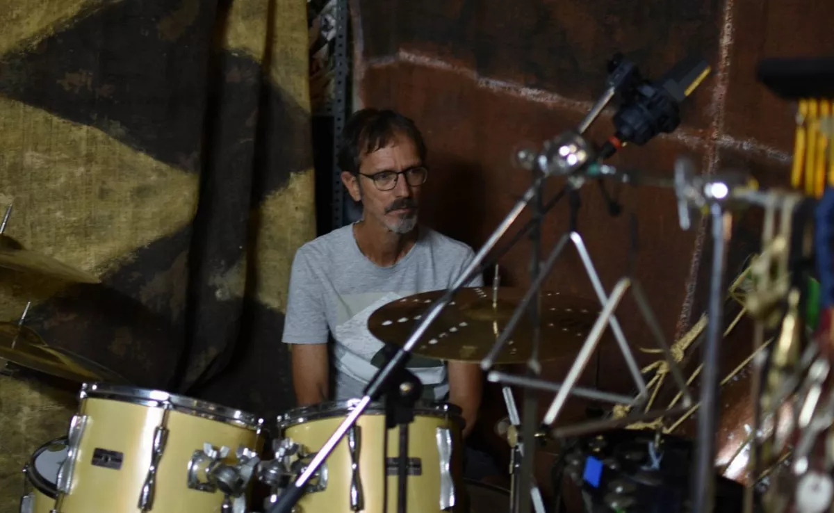 El batería canario Alfredo Llanos, fundador de Imago y Jazz Borondón. / TALLER CANARIO