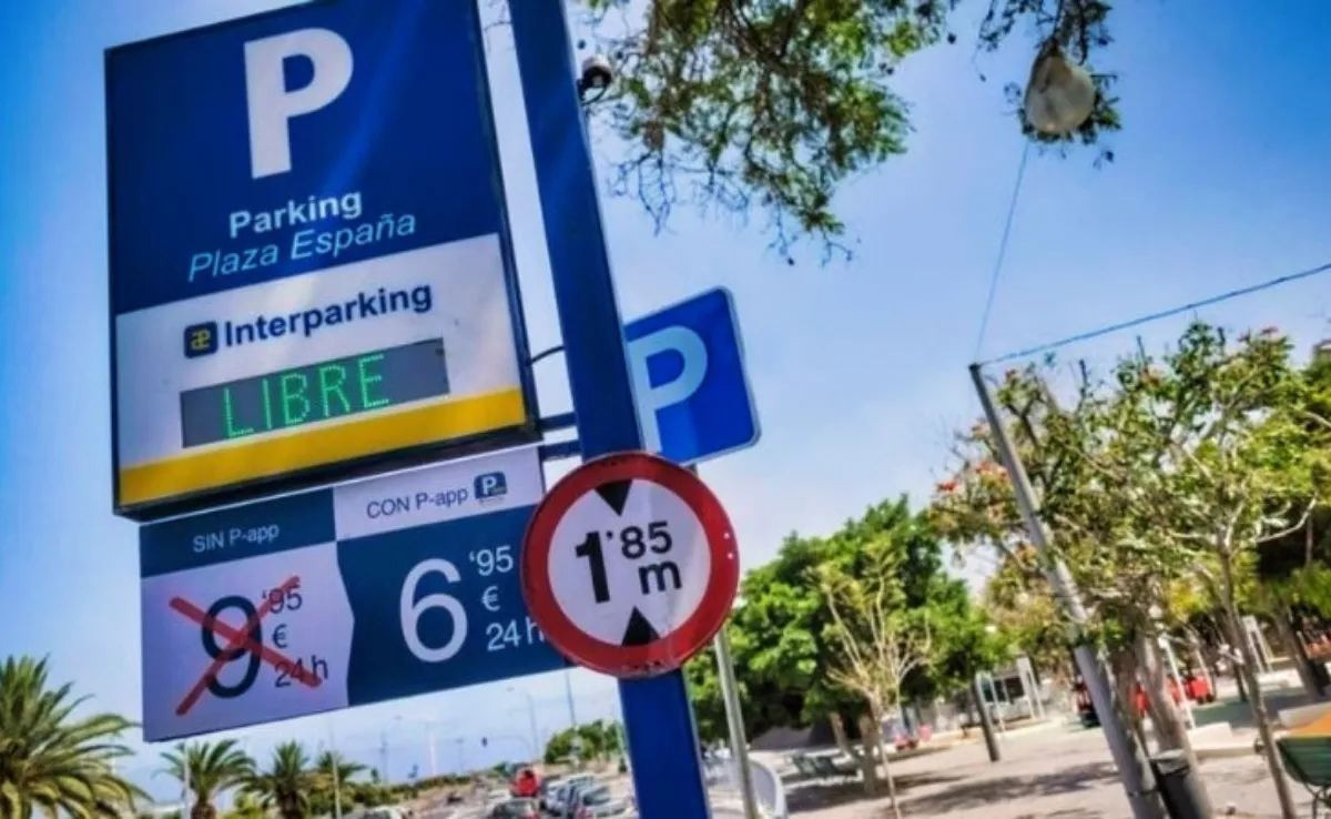El parking plaza de España, en Santa Cruz. / AYUNTAMIENTO