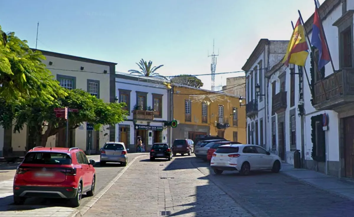 La plaza de San Juan, en Telde / AH