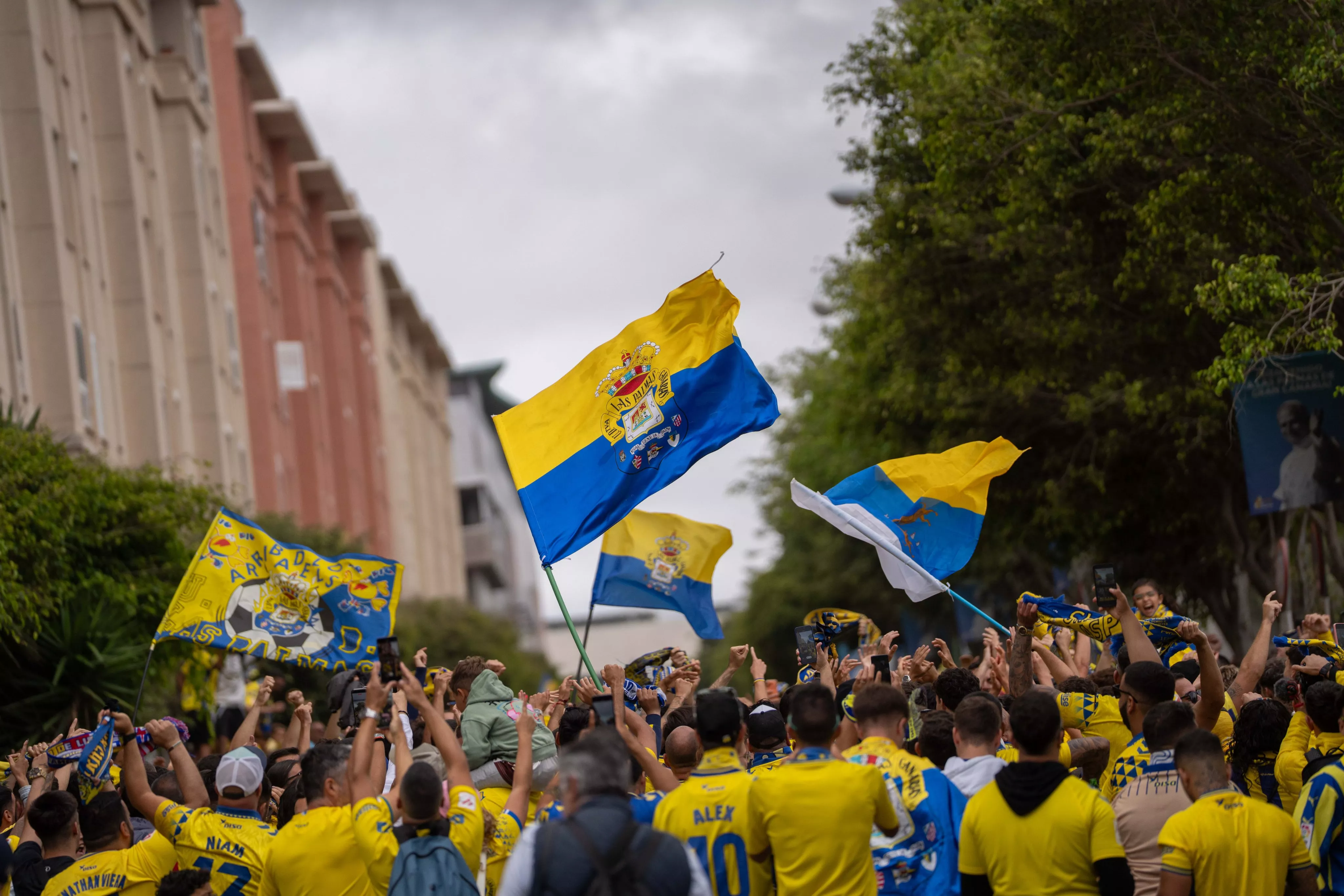 Aficionados de la Unión Deportiva de Las Palmas. / UD LAS PALMAS