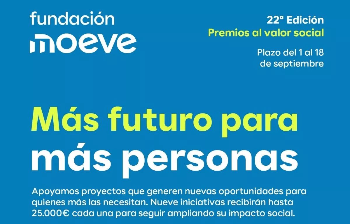 Fundación Moeve abre la convocatoria de los Premios al valor social 2026 para impulsar proyectos que mejoran la vida de las personas. AH