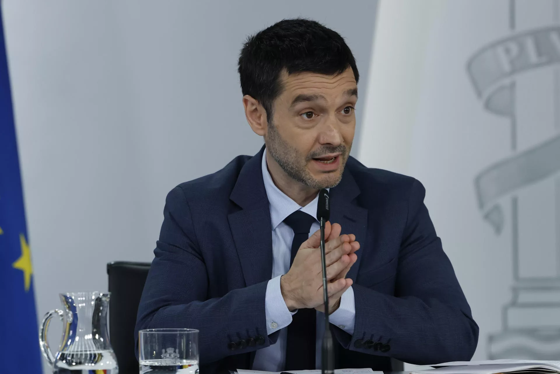 Pablo Bustinduy, ministro de Derechos Sociales, Consumo y Agenda 2030. ARCHIVO EFE