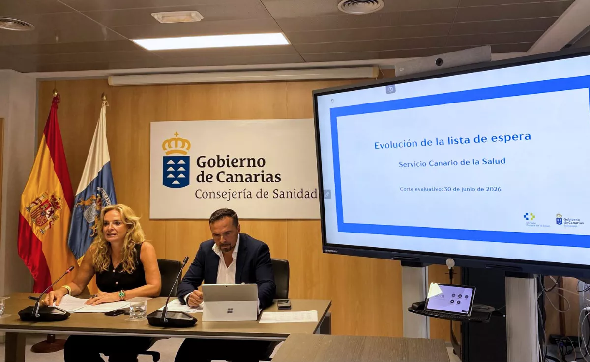 La Consejería de Sanidad presenta el balance de las listas de espera / ARIADNA MARTÍNEZ - ATLÁNTICO HOY