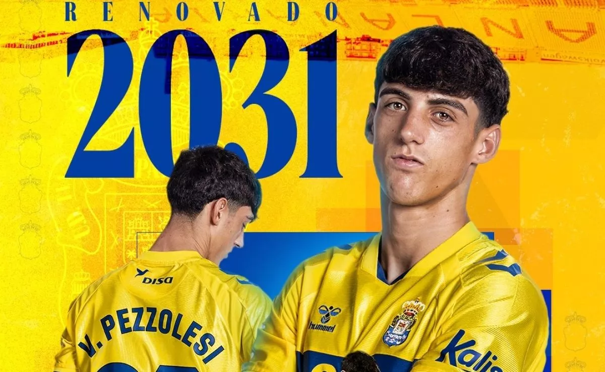 Cartel de Pezzolesi. / UD LAS PALMAS