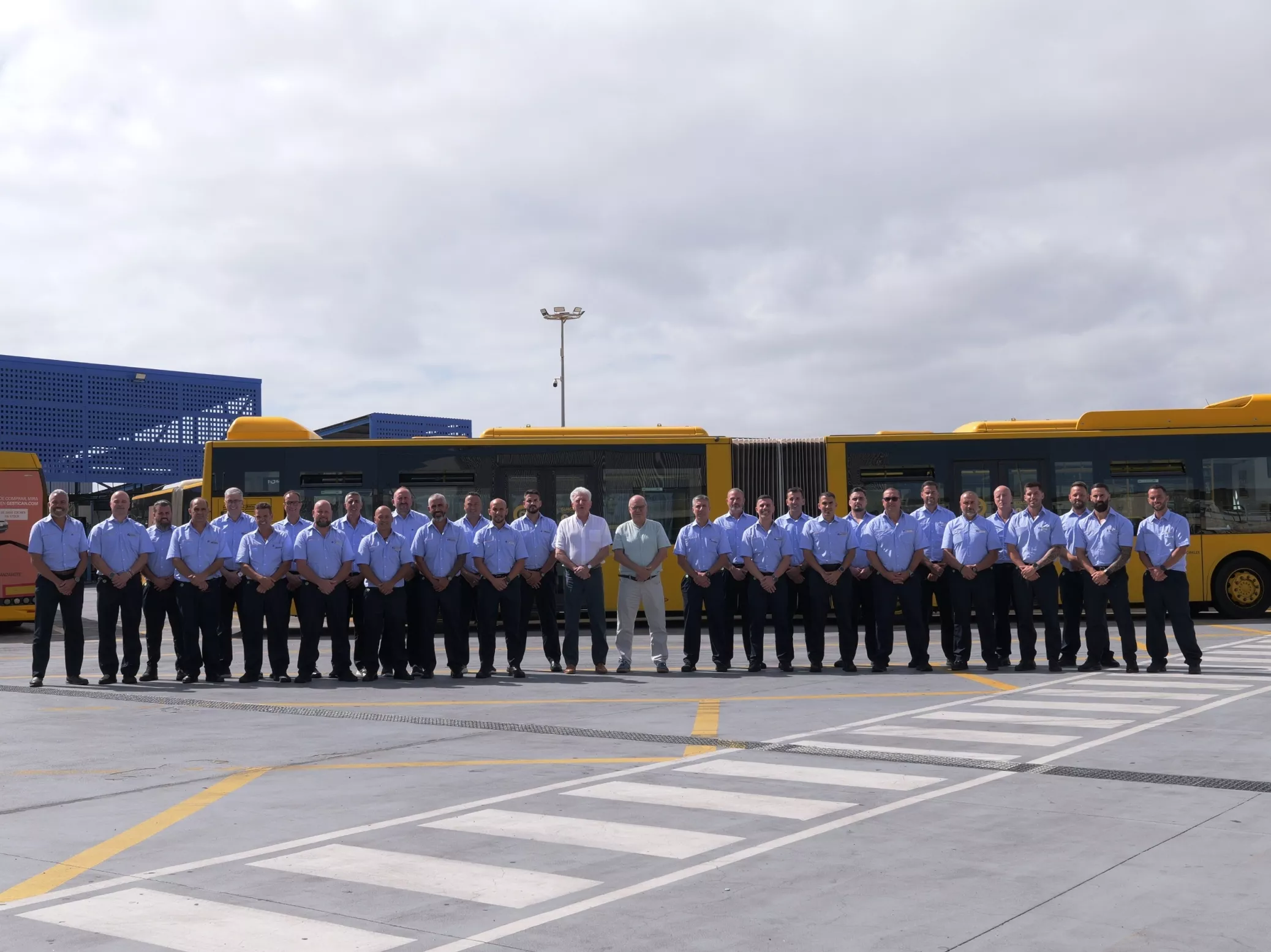 Nuevos conductores de Guaguas Municipales. AH