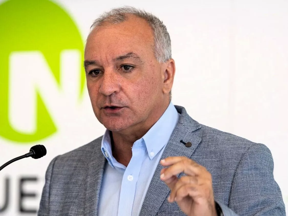 El secretario general de Nueva Canarias-Bloque Canarista (NC-BC), Luis Campos. / CEDIDA
