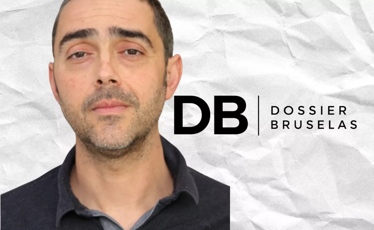 Idafe Martín, fundador de Dossier Bruselas./ MONTAJE AH