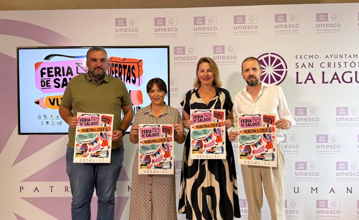 Presentación de la Feria de Saldos / AYUNTAMIENTO DE LA LAGUNA