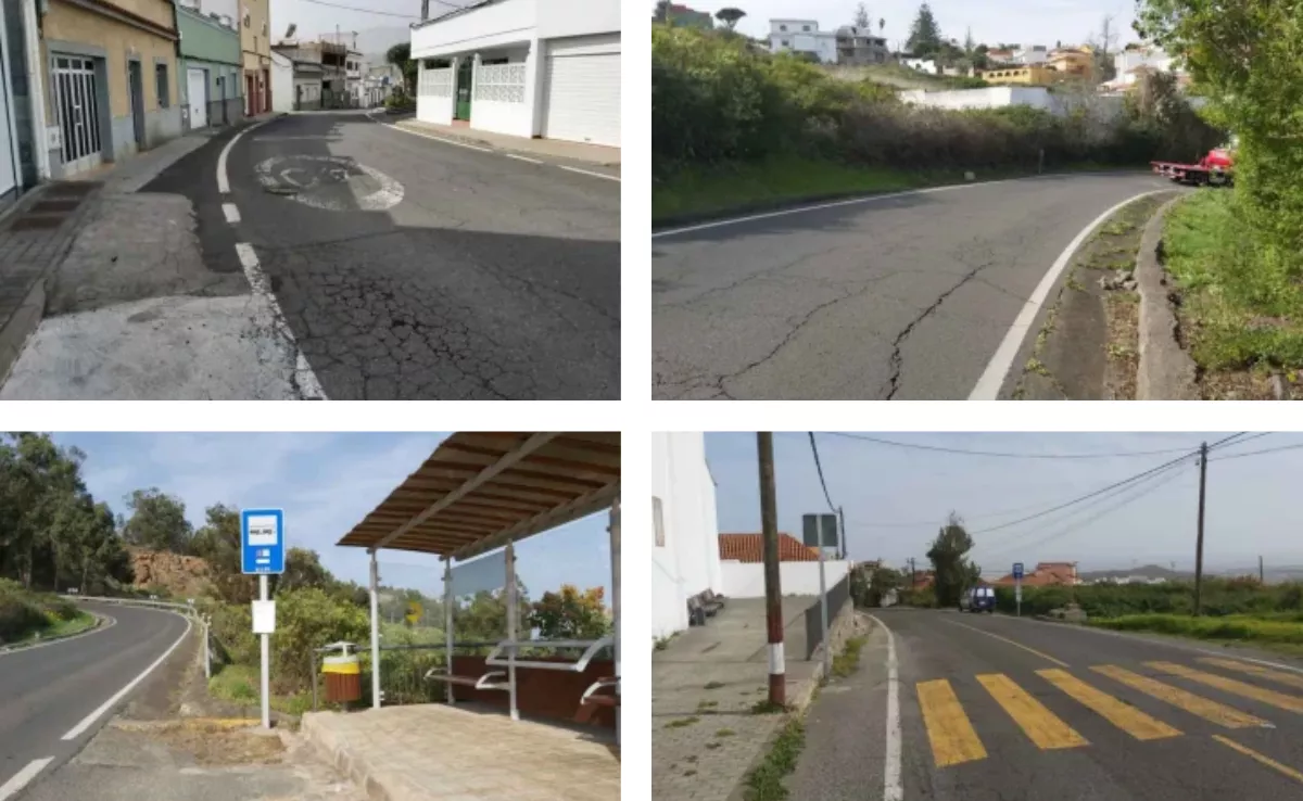 Imagen de la carretera donde se acometerán las obras / AH
