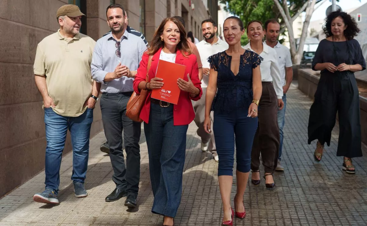 La soccialista, Tamara Raya, presenta su candidatura a las elecciones de 2027 al Cabildo de Tenerife|EFE