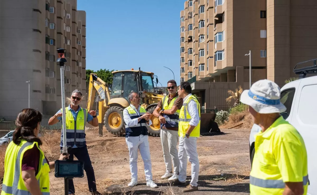 Comienzo de las obras del aparcamiento de Príncipes de España / AYUNTAMIENTO DE SANTA CRUZ DE TENERIFE