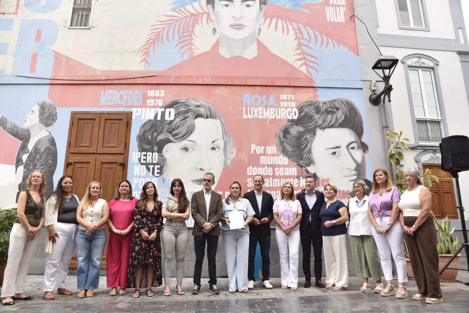 Representantes de Municipalistas Primero Canarias. / CEDIDA