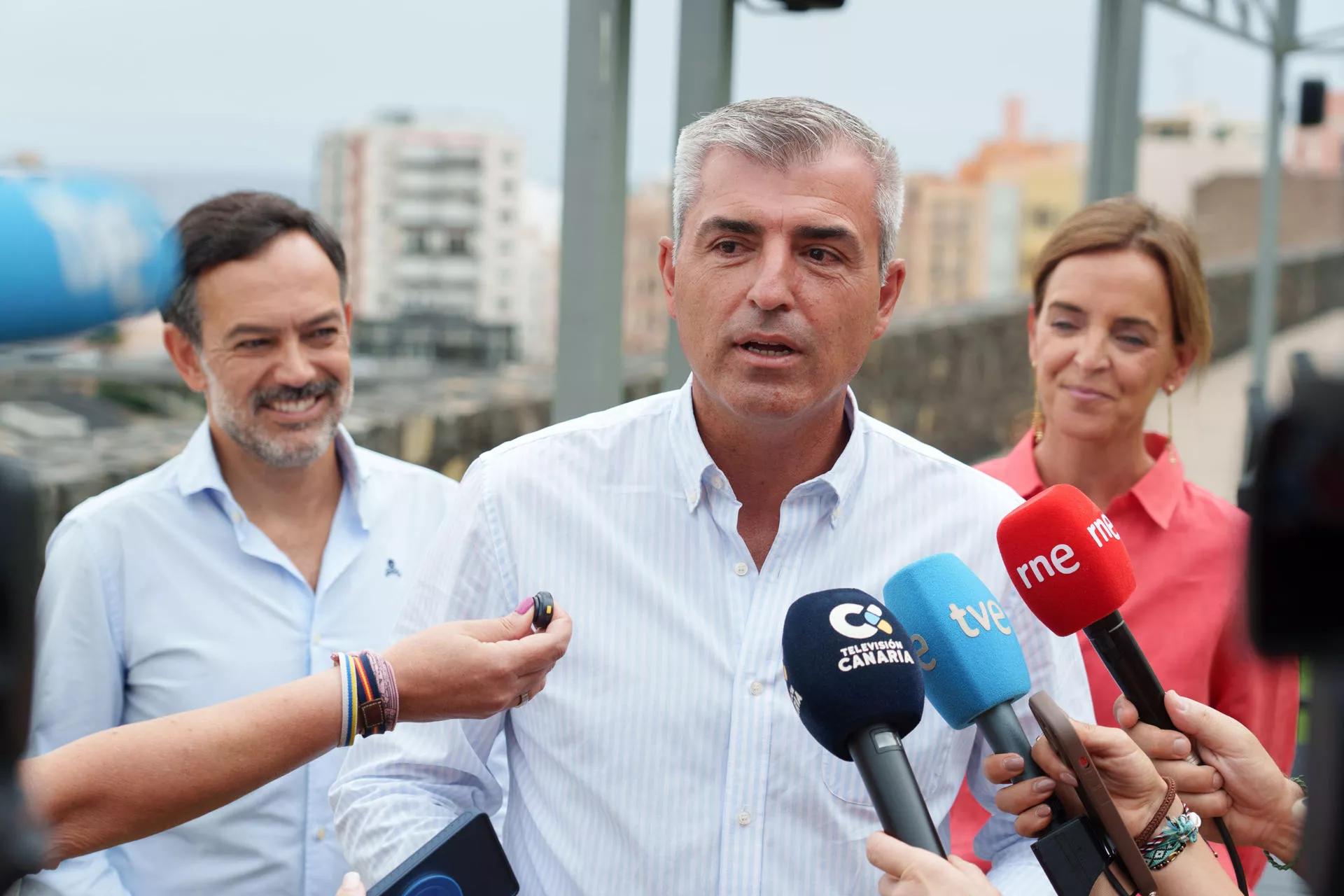 El presidente del Partido Popular de Canarias, Manuel Domínguez. / RAMÓN DE LA ROCHA-EFE
