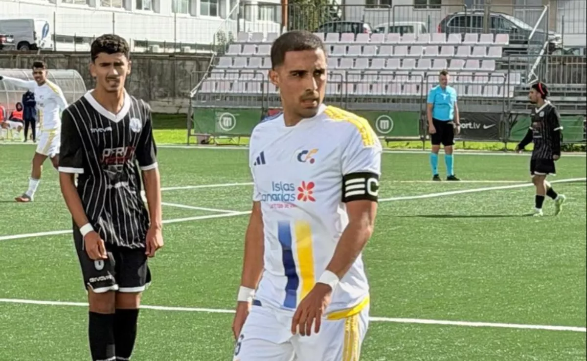 Partido entre la selección de Canarias y el combinado israelí Hapoel Beit Shean Mesilot./ RRSS