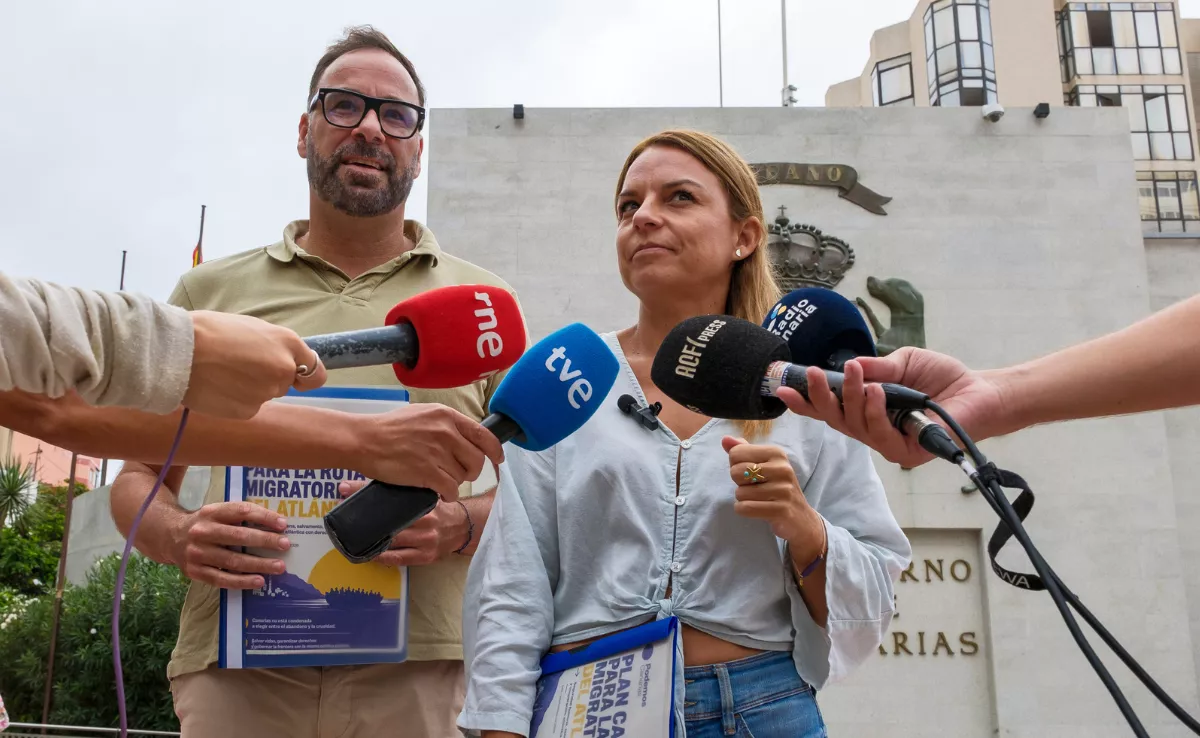  Podemos aboga por crear mecanismos legales de inmigración desde África a Canarias / ÁNGEL MEDINA G. - EFE