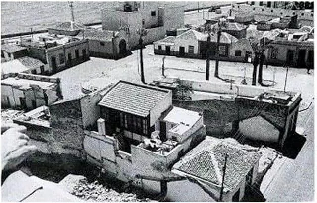 Imagen del antiguo barrio de El Cabo./ RRSS