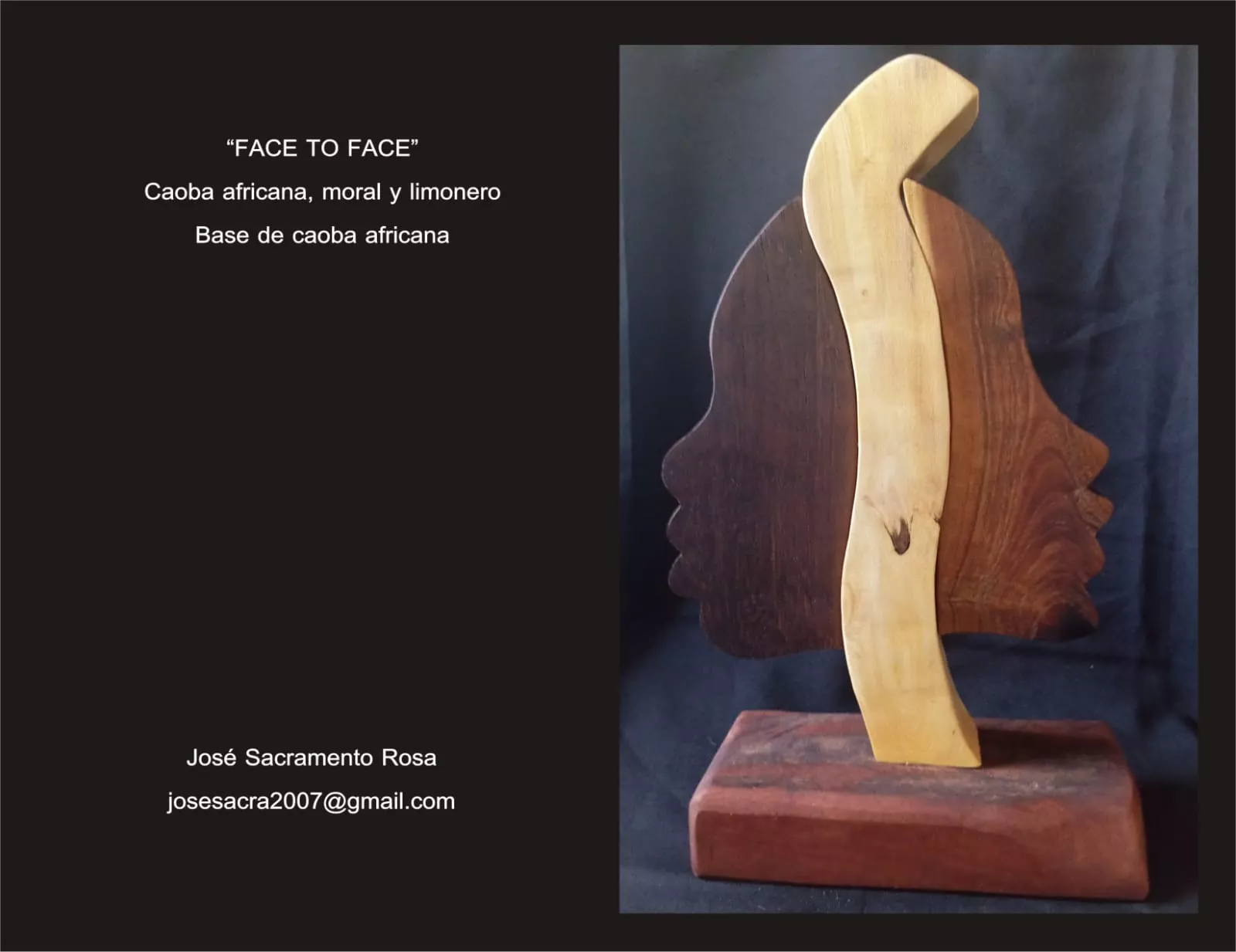 Obra: 'Face to face'