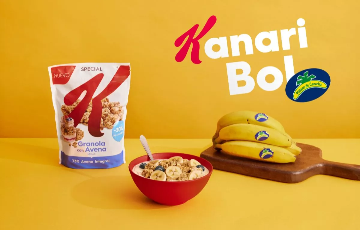 Plátano de Canarias y Special K se alían para impulsar un nuevo desayuno. AH