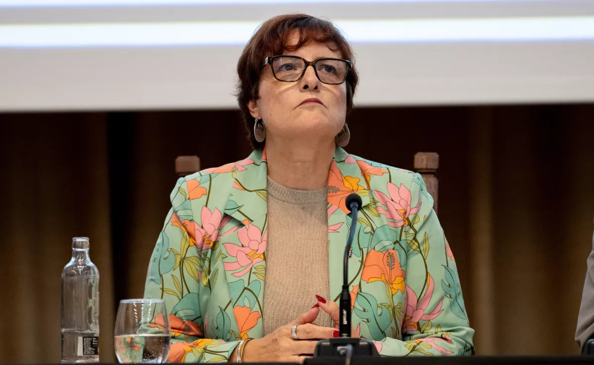 La consejera de Bienestar Social, Igualdad, Juventud, Infancia y Familias del Gobierno de Canarias, Candelaria Delgado / ADRIEL PERDOMO - EFE