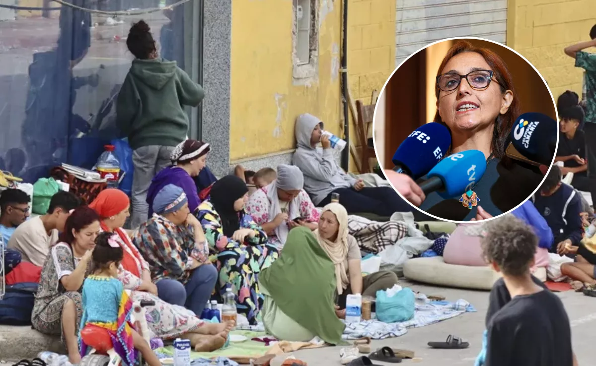 La fundadora de la ONG Caminando Fronteras, Helena Maleno, ha calificado de "terrible" la situación de Ceuta / MONTAJE AH