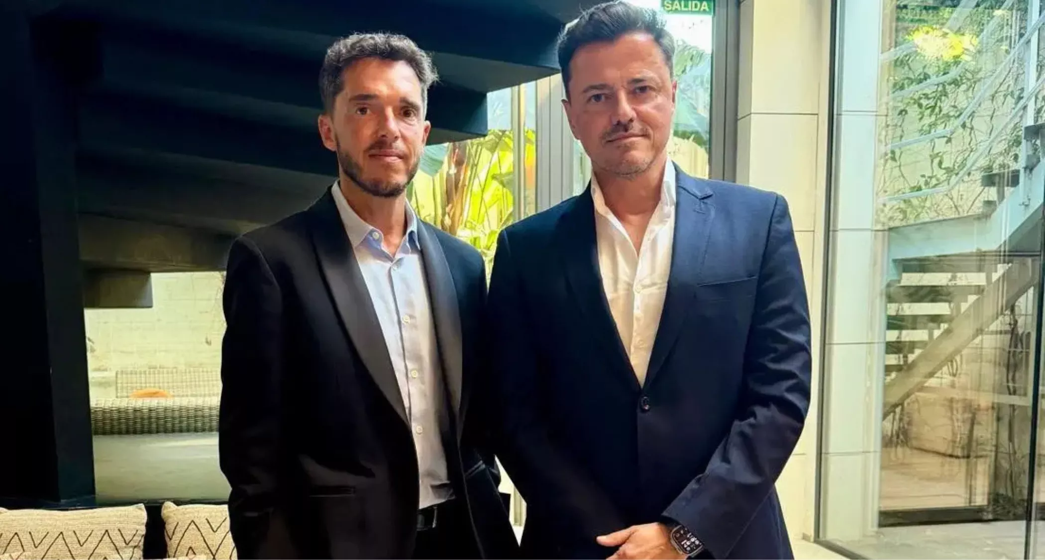 Transcoma cambia de CEO en plena reestructuración de Hamilton en Canarias. En la imagen, Alfonso Cordero y Mario Quero. / TRANSCOMA GROUP