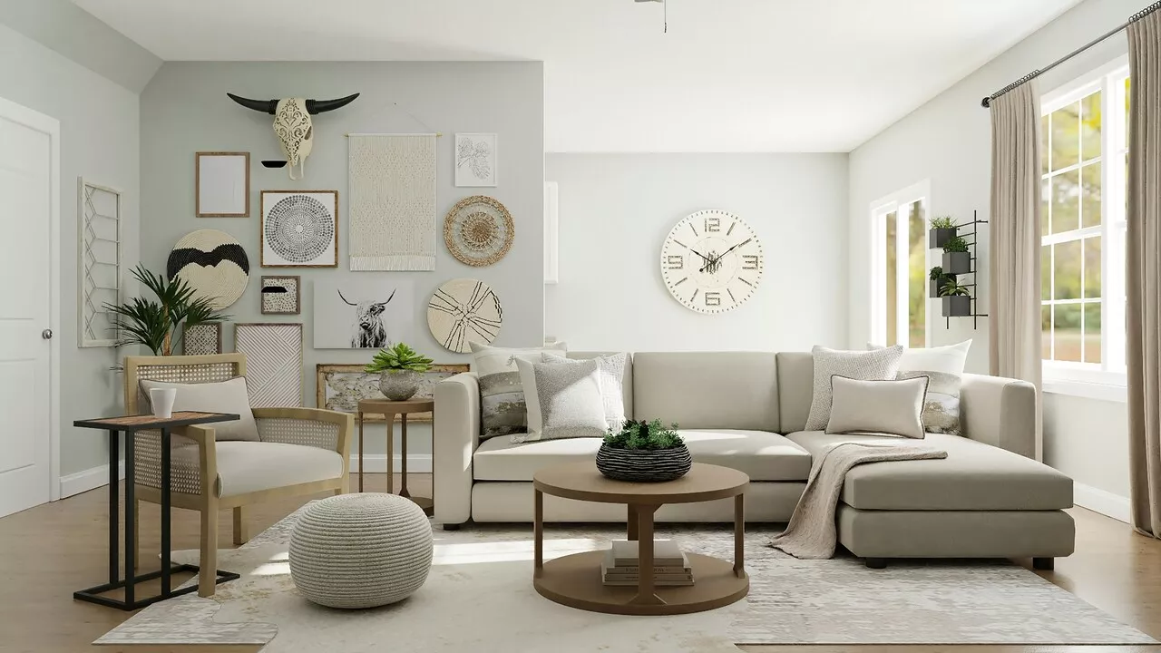Salón con decoración en tendencia / UNSPLASH