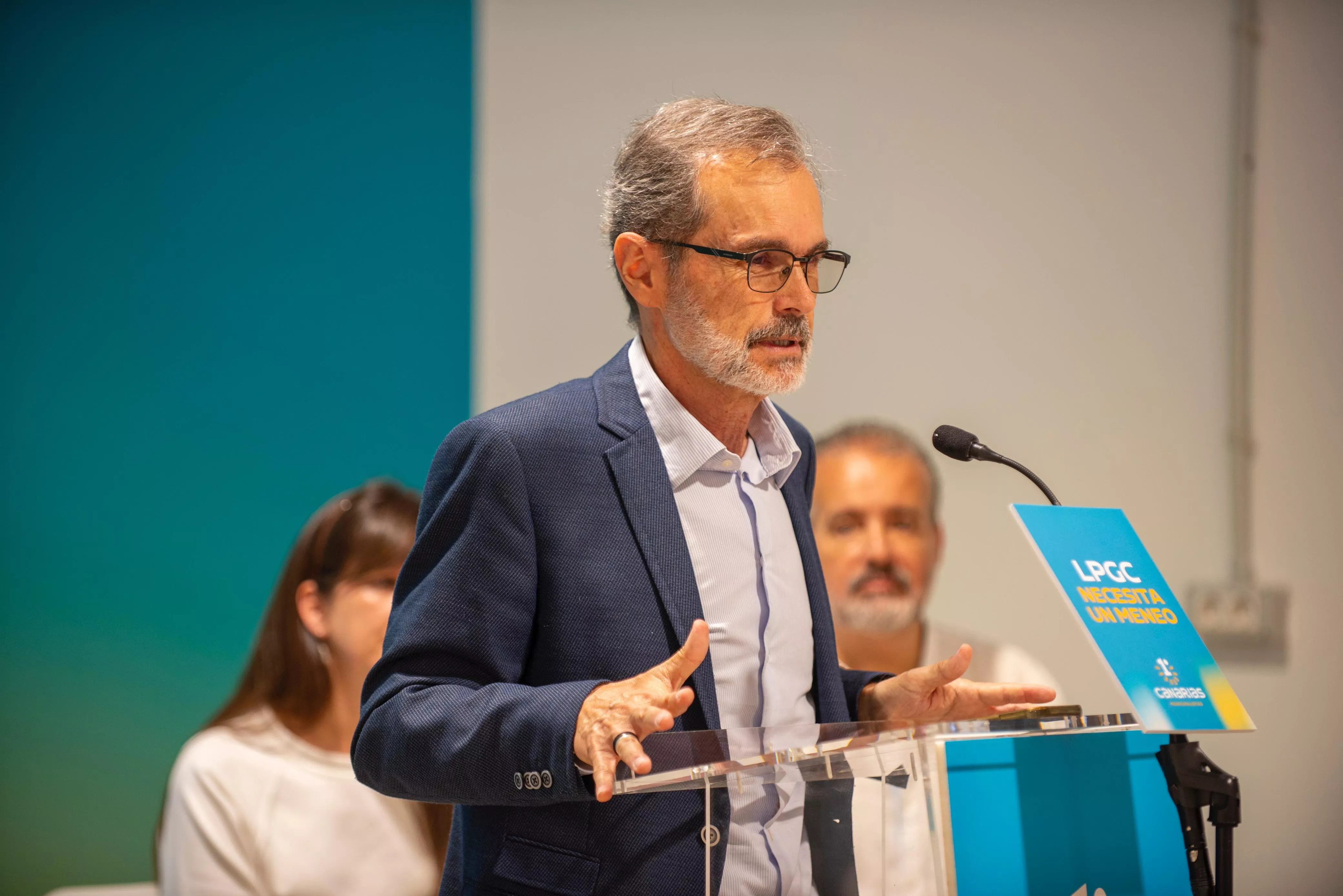 Presentación de Marcial Morales como candidato a la Alcaldía por Primero Canarias. AH