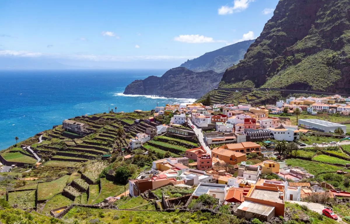 Pueblo de Agulo, en La Gomera. AH