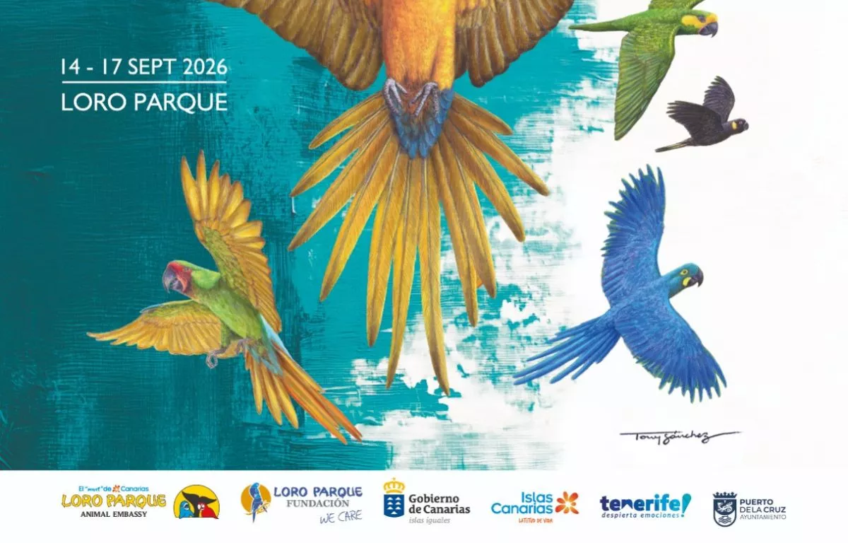 Canarias se convierte en la capital mundial de la conservación de especies en el 40º aniversario del Congreso Internacional sobre Papagayos de Tenerife