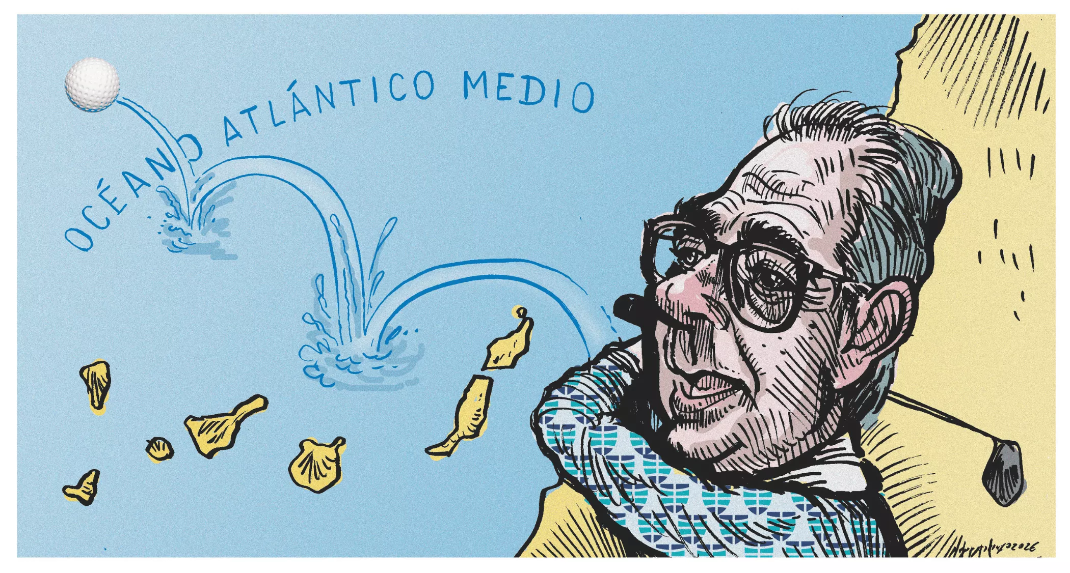 Jacinto Artiles, por Farruqo. 
