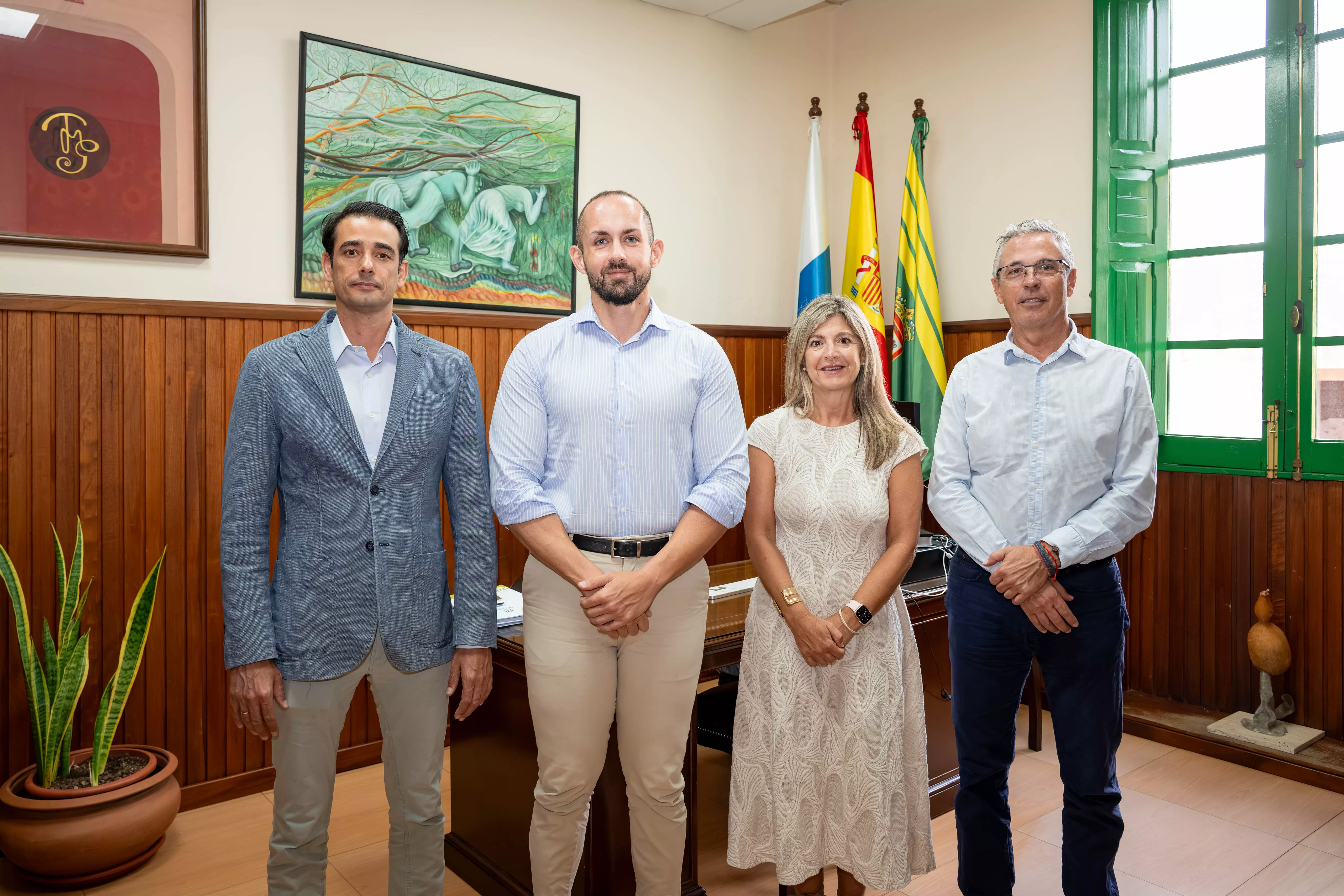 Reunión Empleo en Gáldar. / HIPERDINO