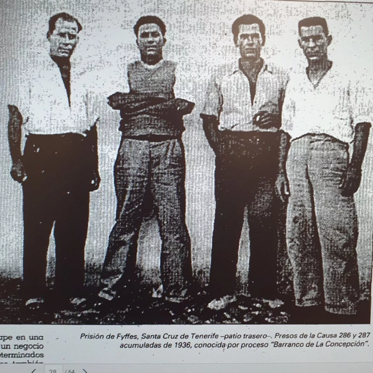 Presos en la prisión de Fyffes./ CEDIDA POR RUBENS ASCANIO Presos en la prisión de Fyffes./ CEDIDA POR RUBENS ASCANIO