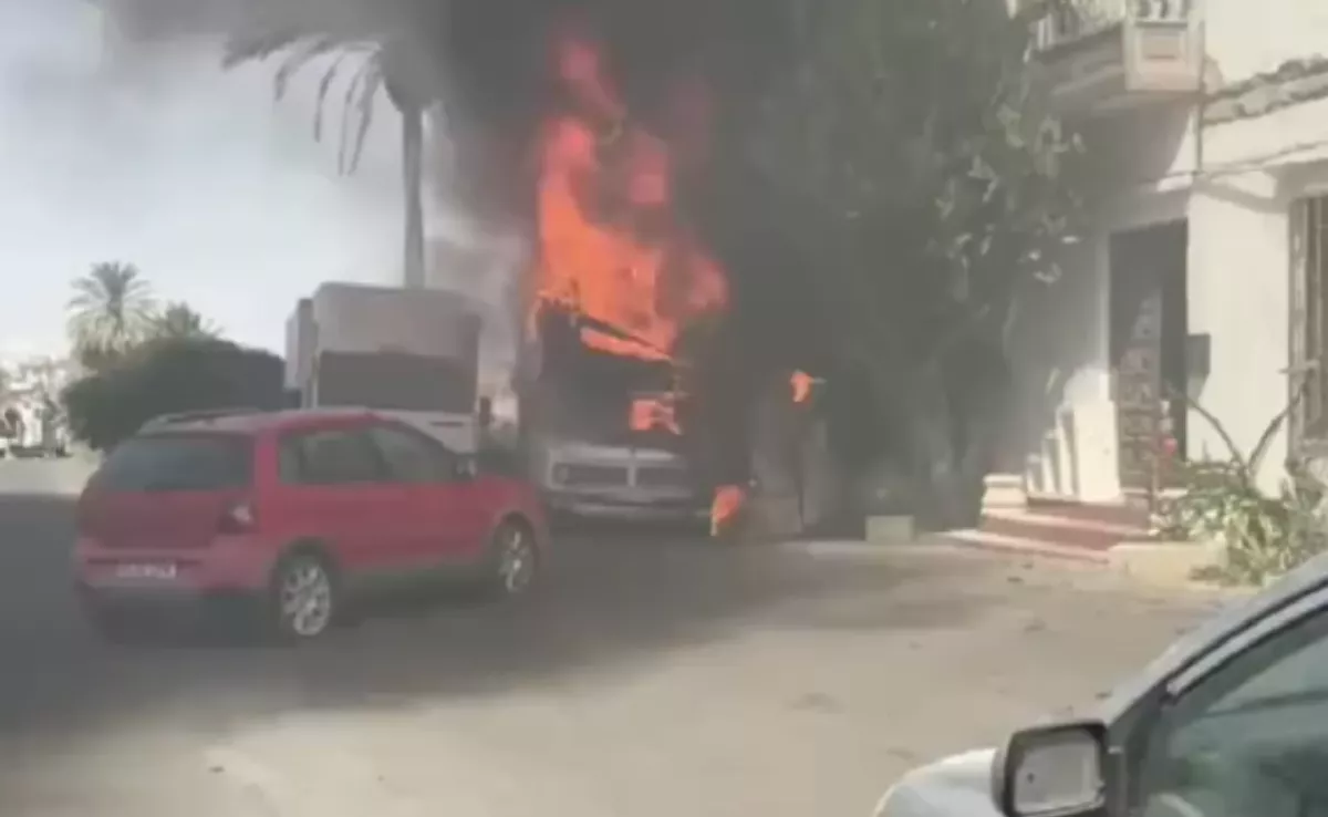 Incendio de la autocaravana / CEDIDA